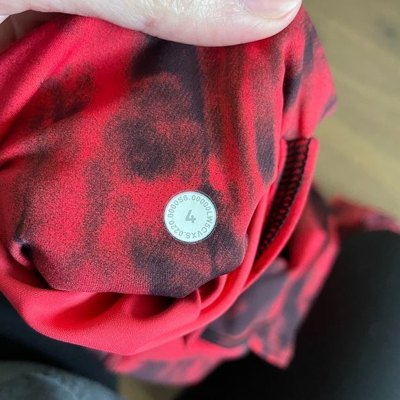 Lululemon Fast and Free 25” Game Day Red - Picture 8 of 8